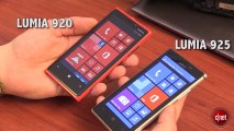 Lumia 925 de Nokia vs le Lumia 920