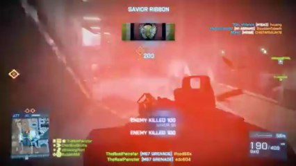 Battlefield 3: "The Rambo Class" - (BF3 M60E4 Gameplay)