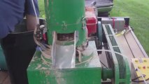 Make wood pellets at home with this wood pellet machine