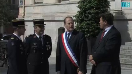 Cérémonie de passation de commandement de la 6e compagnie
