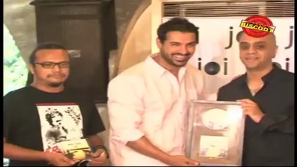 John Abraham at a music album