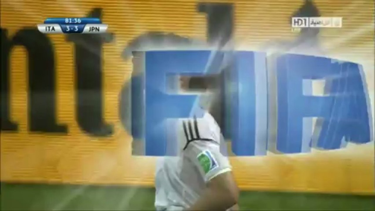 Action Incroyable Italie VS Japon 20/06/13