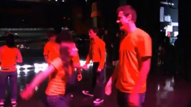 GLEE - Behind The Scenes 3x22 Goodbye Season Finale