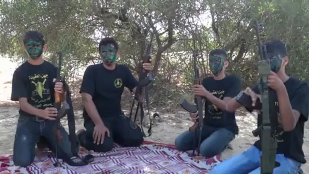 Krieg als Kinderspiel: Sommer-Drill bei Islamisten in Gaza