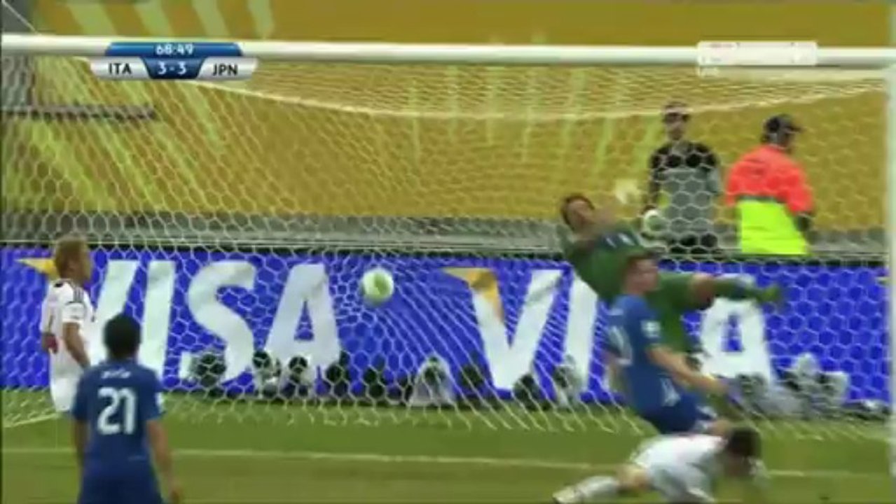 Resume 2eme mi-temps  Italie Japon 20/06/13 Hafid Derraji