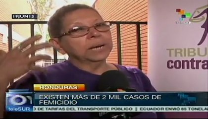 Activistas sociales piden fin de femicidios y de impunidad en Honduras