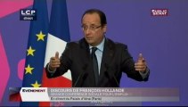 Evénement - Discours et analyse de François Hollande en ouverture de la 