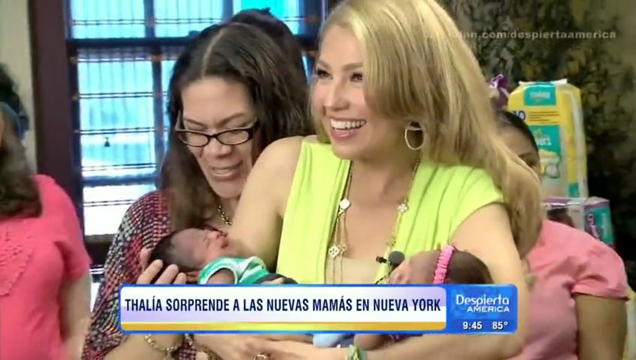 Ahora Thalía es una rubia peligrosa