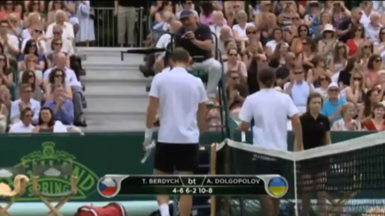 Boodles: Champions-Tiebreak! Berdych vs. Dolgopolov