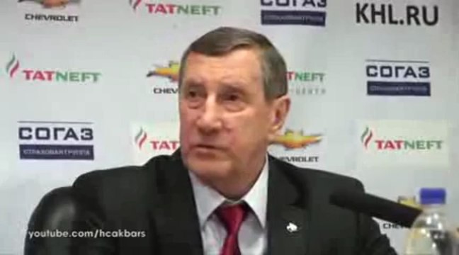 Play-Off. Ак Барс VS Трактор. Пресс-конференция