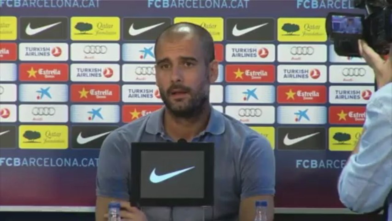 Pep Guardiola wird beim Dienstantritt deutsch sprechen