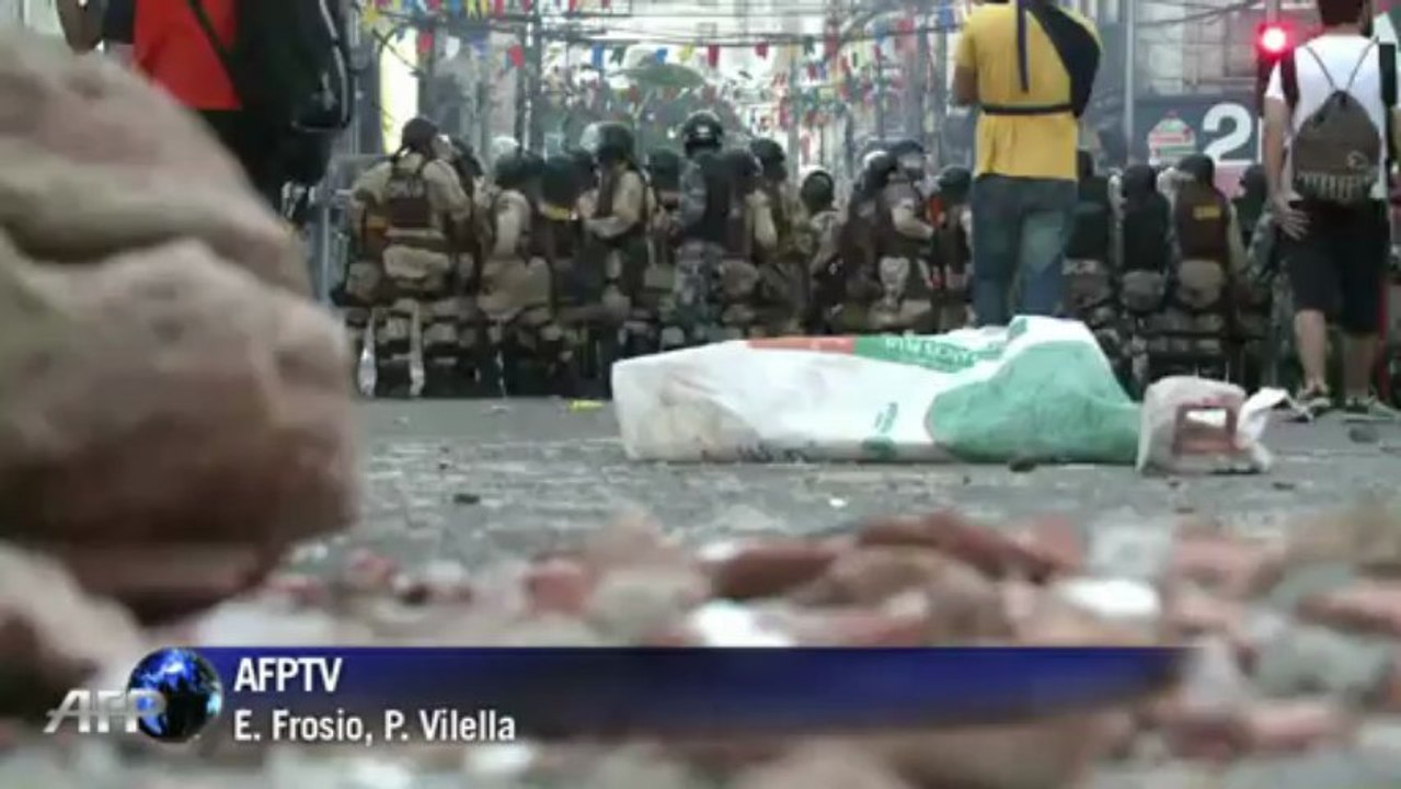 Trincheras en Salvador de Bahía