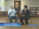Héctor Rodríguez: Los jovenes tienen derecho a un empleo digno