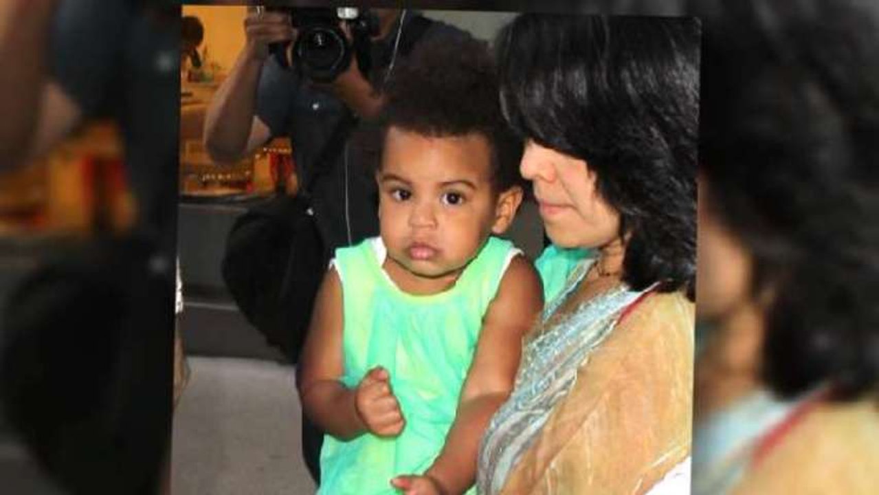 Blue Ivy Steps Out in NYC With Nanny