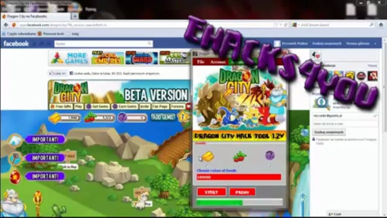 [Dragon City]Dragon City Hack Tool June 2013100% Working