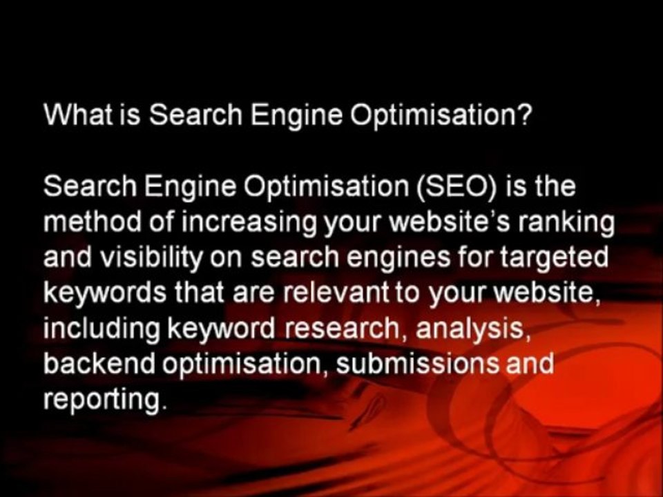 Experience a Total SEO Service with Measured Results!