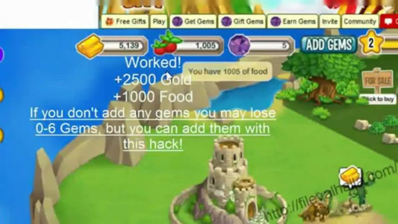Dragon City - Hack 2013 - Multihack - Gold, Gems, Food June 2013
