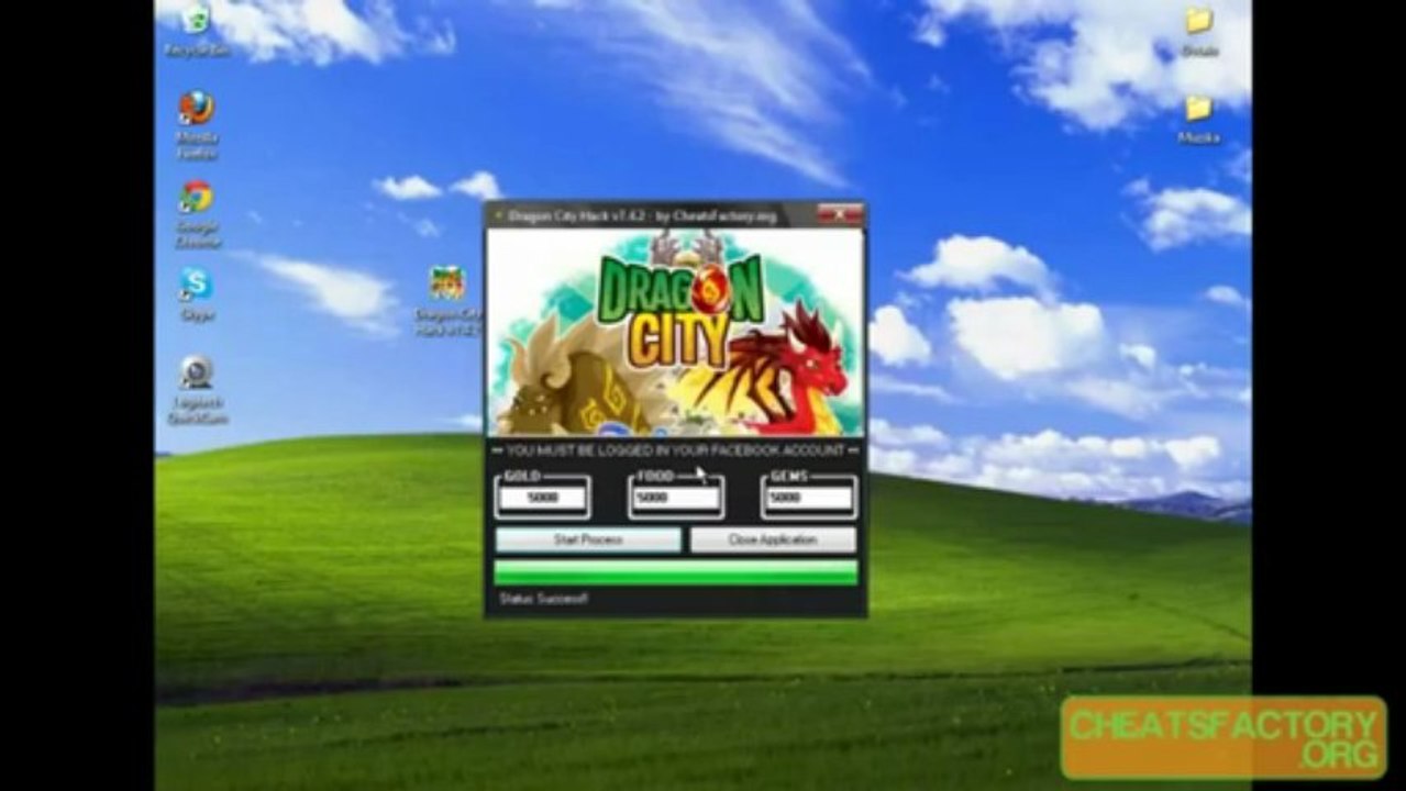 Dragon City Hack Tool - Gold Food and Gems  Working 100%.