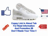 *( Start now Nike Men's NIKE AIR MAX 90 LEATHER RUNNING SHOES 10.5 (WHITE WHITE) Best Deal _%@