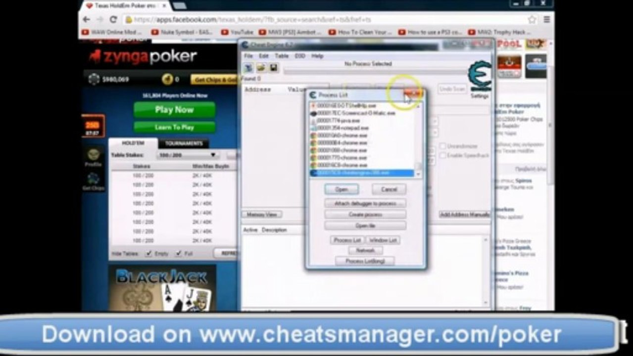 Zynga Texas Holdem Poker Cheats and Hack