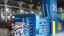 SINOBALER - Fully Automatic Horizontal Baler with textile