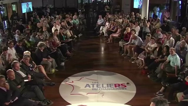 Atelier du changement à Aix : mot d'accueil Harlem Désir