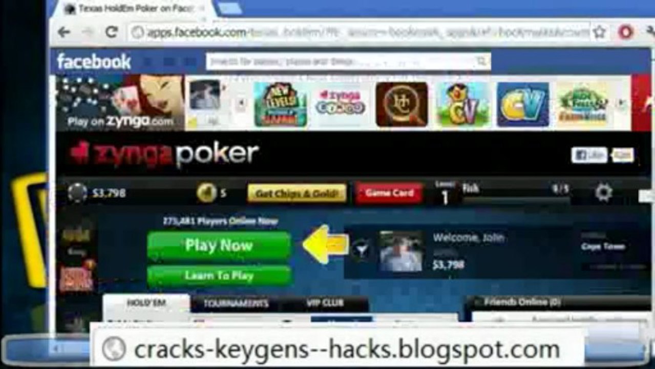 Zynga Poker Hack Download [Zippyshare] - 100% Work