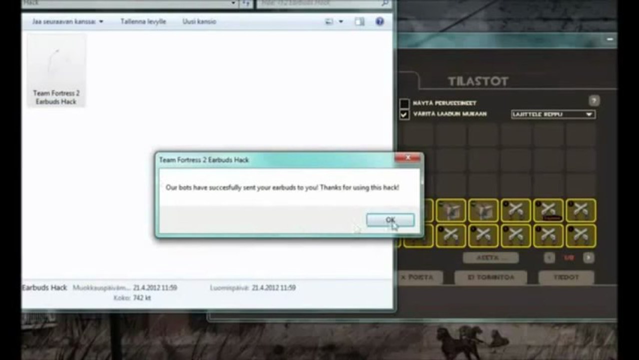 Team Fortress 2 Earbud Hack WORKS 100%