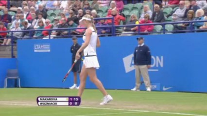 Eastbourne - Wozniacki, a semis