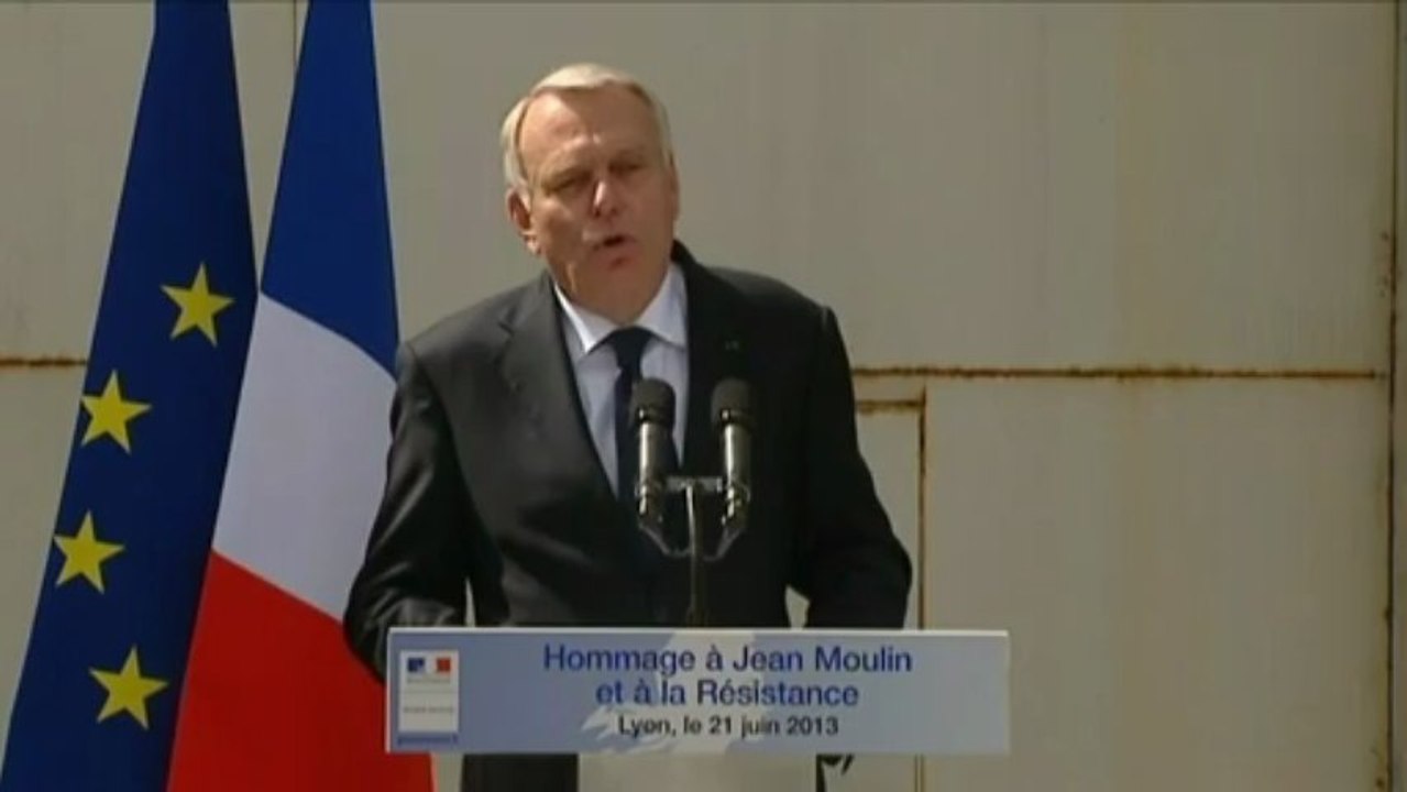 Jean-Marc Ayrault : "Jean Moulin nous a légué bien plus que sa vie"