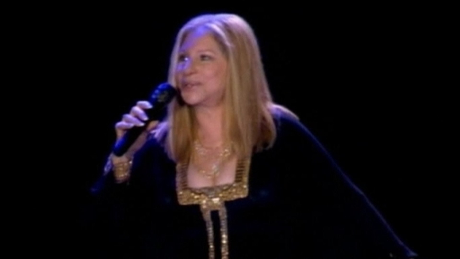 ⁣Barbra Streisand performs for the first time in Israel