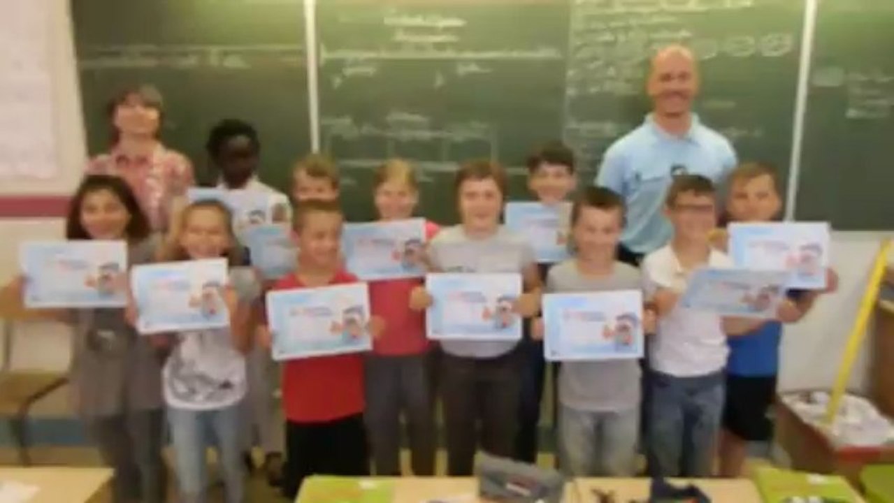 MONTIGNY : 100 % DE PERMIS PIETON A L'ECOLE