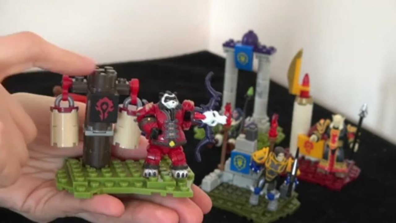 Test des figurines Mega Bloks Colton, Ironoak, Valoren, Ragerock et Rojo