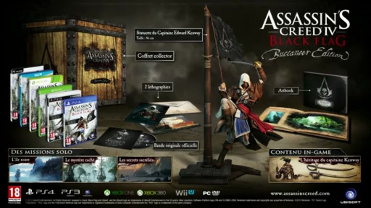 Trailer de gameplay E3 - Assassin's Creed 4 Black Flag [FR]