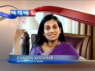 ET NOW 4th Anniversary : Chanda Kochhar's Wishes