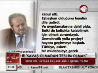 SAVAŞ OLMADAN TESLİM OLMAK
