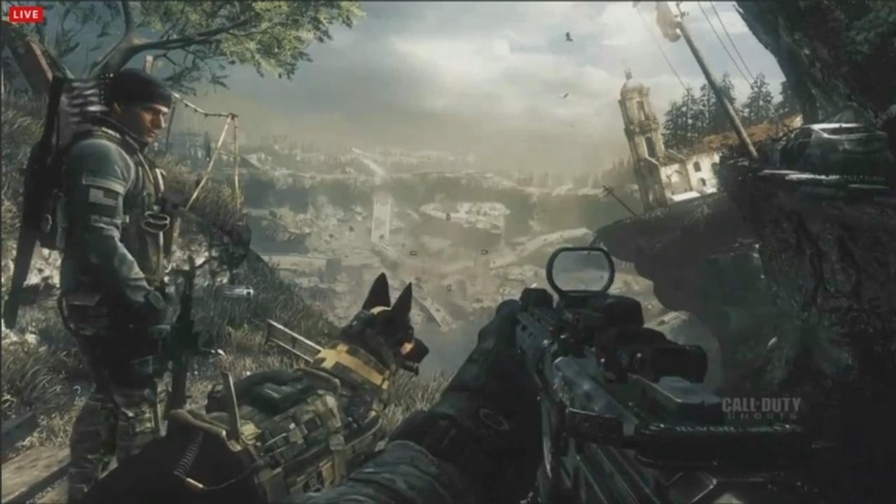 ►GHOSTS◄ Gameplay exclusif de l'E3 ! ★ "Chien en Action" ★ Officiel Mission Call of Duty LA COD