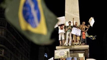 More than a million Brazilian protesters hit the streets