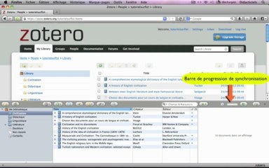 ZOTERO Tutoriel n°5