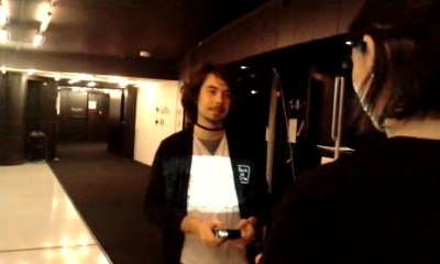 Démonstration de pico-projecteurs - MashUp film Festival 2013