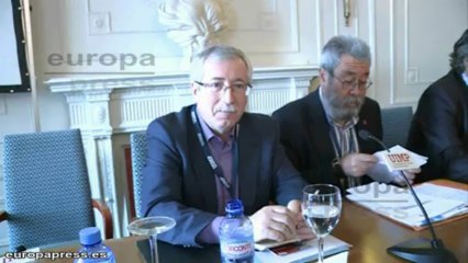 Toxo ironiza sobre avalistas Blesa y Casa Real