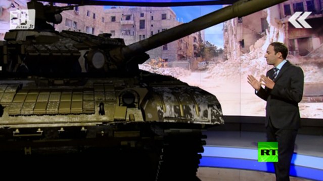 Un JT Russe abuse de la 3D pour le spectacle.