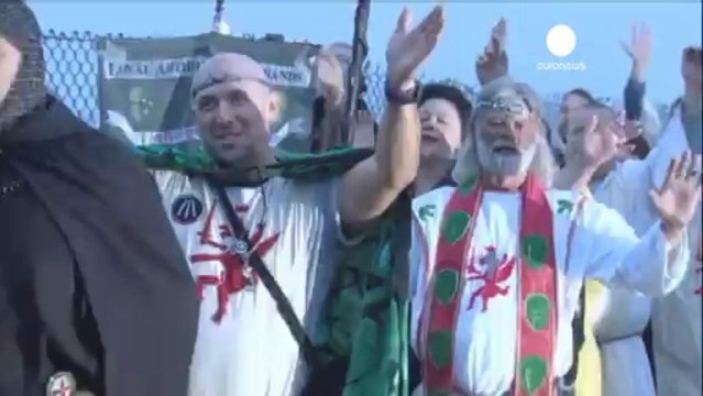 20 000 personnes à Stonehenge pour le solstice d'été