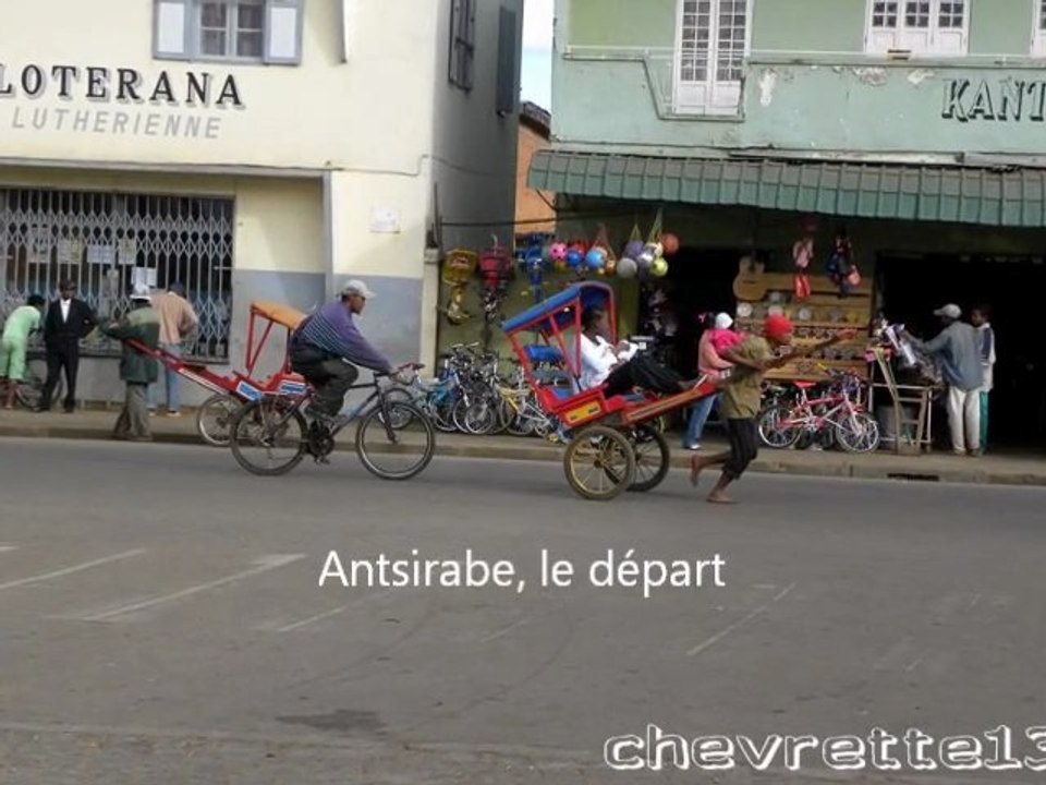 Départ de Antsirabe