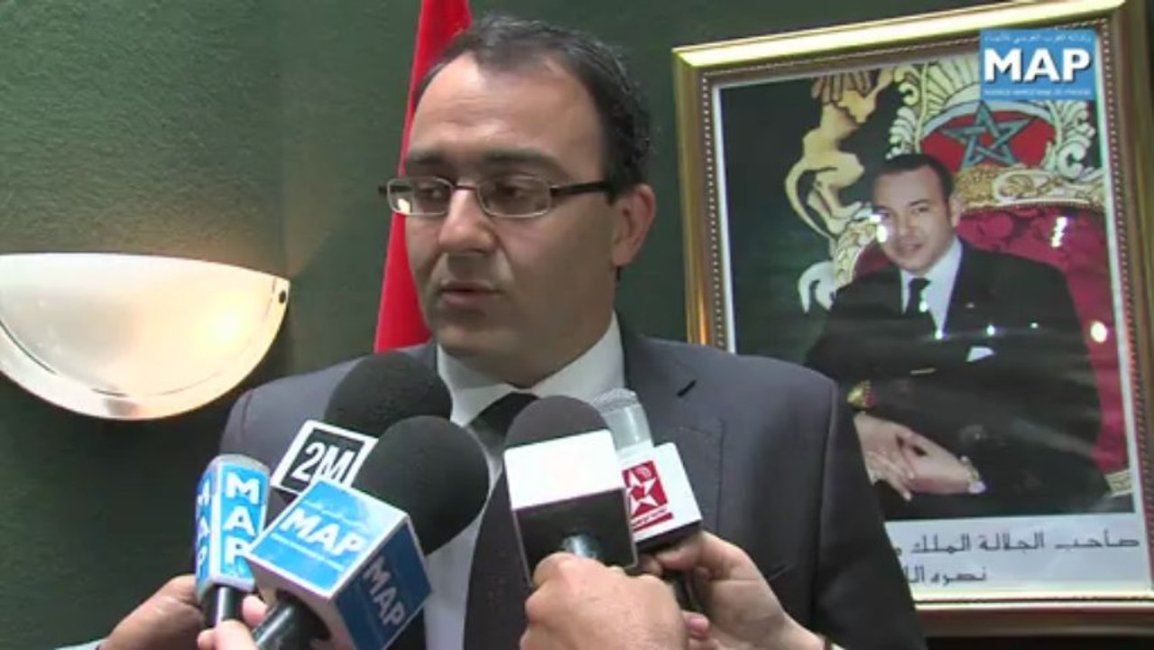 Ghellab s'entretient avec une délégation du groupe socialiste au parlement européen