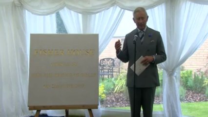 Prince Charles opens home for families of wounded troops