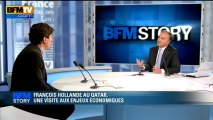 BFM STORY: François Hollande au Qatar, une visite aux enjeux économiques - 21/06
