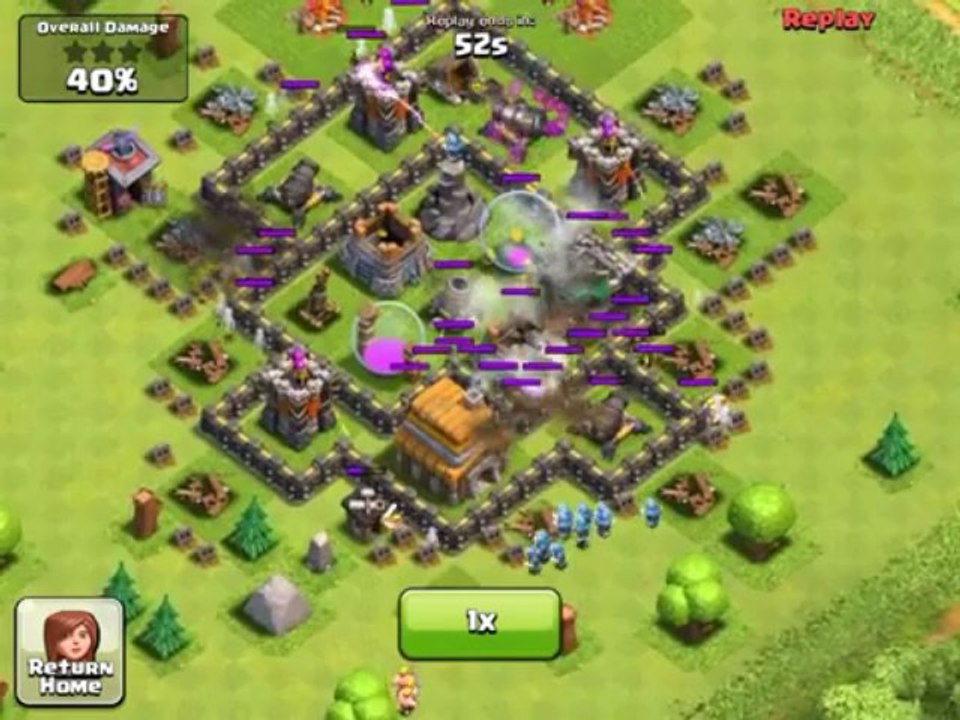 Clash of Clans stat hack of buildings