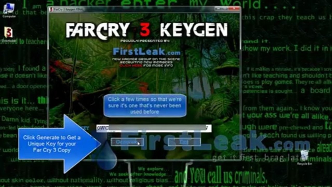 Far Cry 3 License Key Offer - wide 11