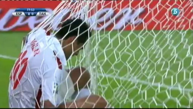 España 10 - Tahití 0 - España - Tahití - COPA CONFEDERACIONES